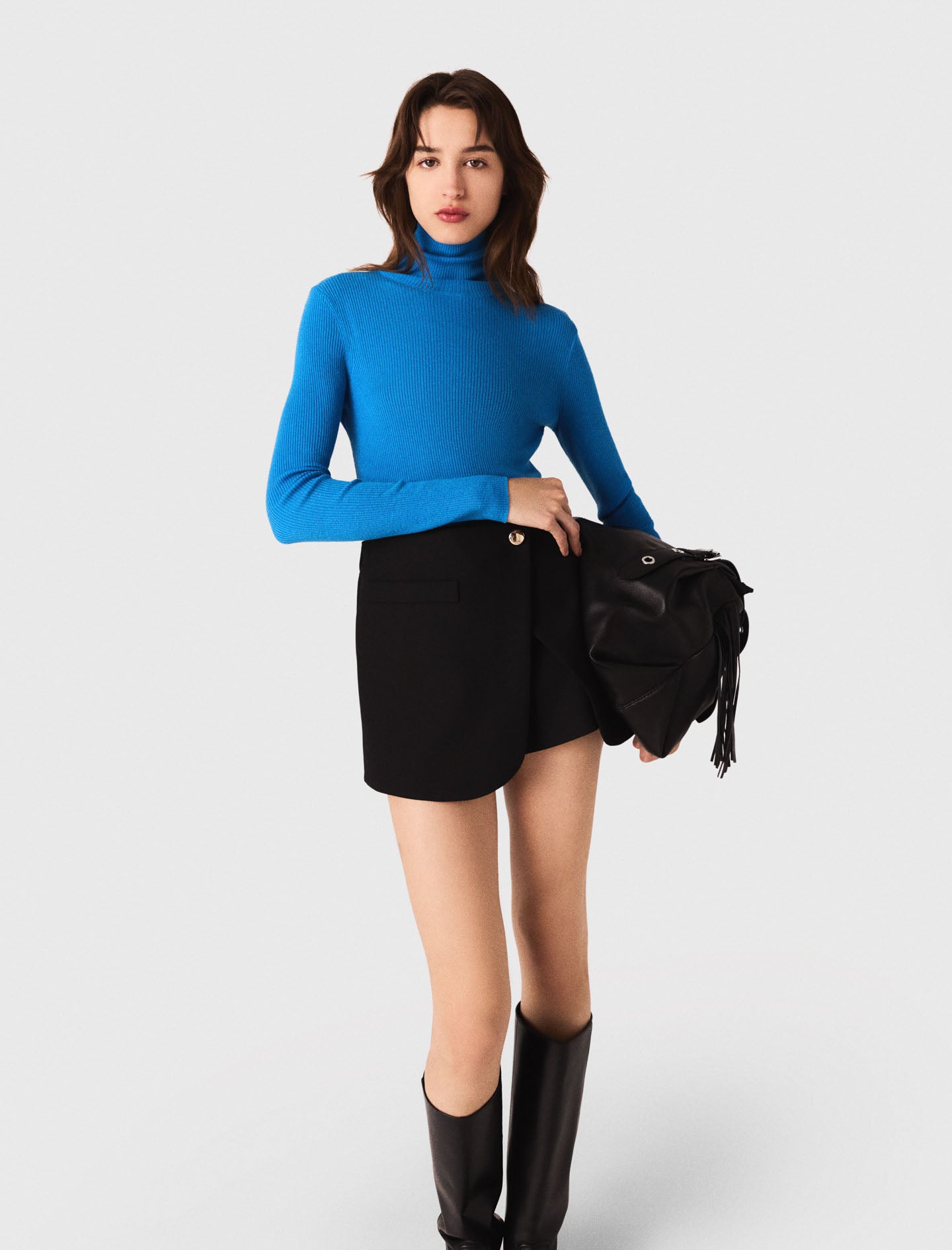 Pantalón corto de sastre trampantojo