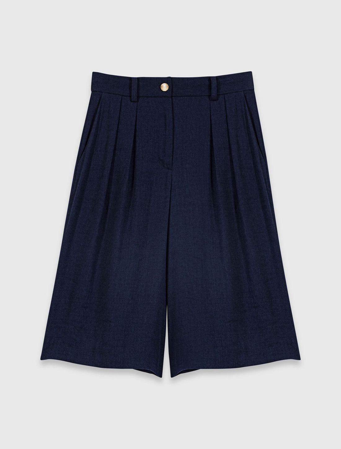 Bermudas de mezcla de lino
