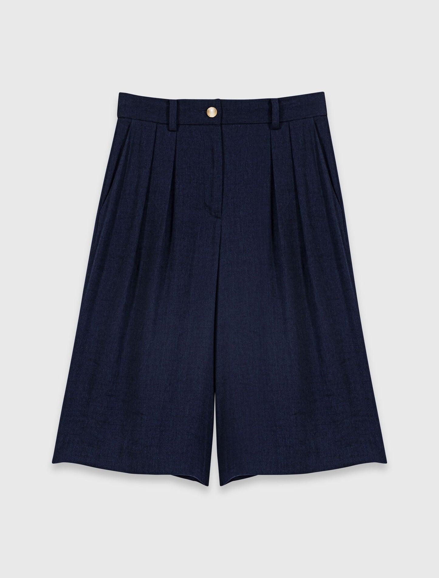 Bermudas de mezcla de lino