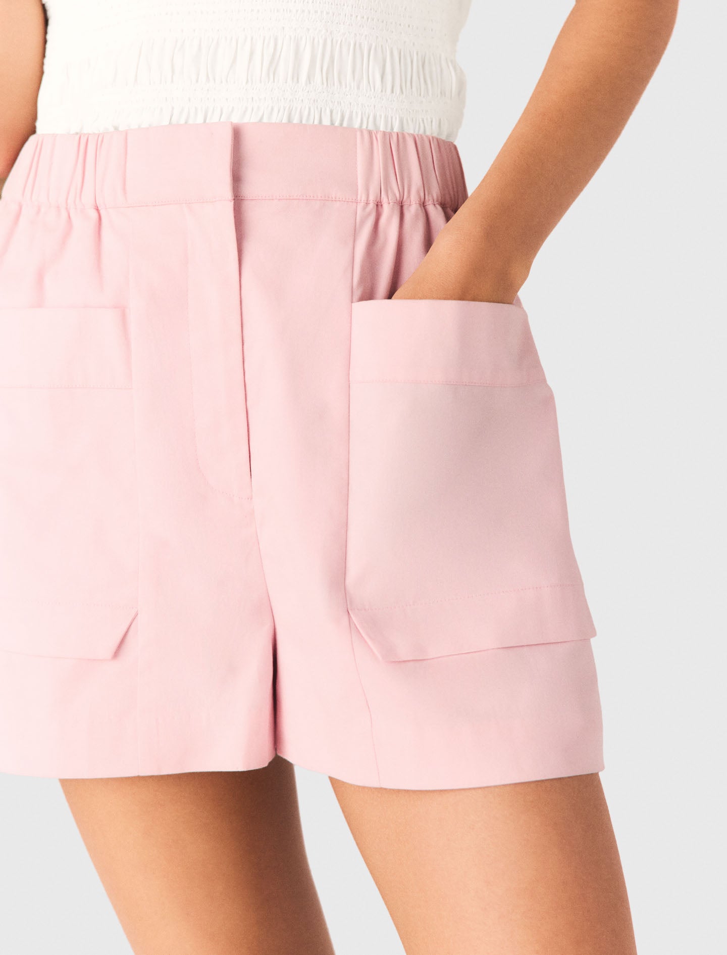 Pantalón corto de algodón