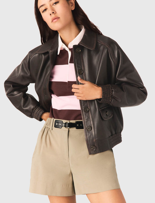 Pantalón corto de algodón