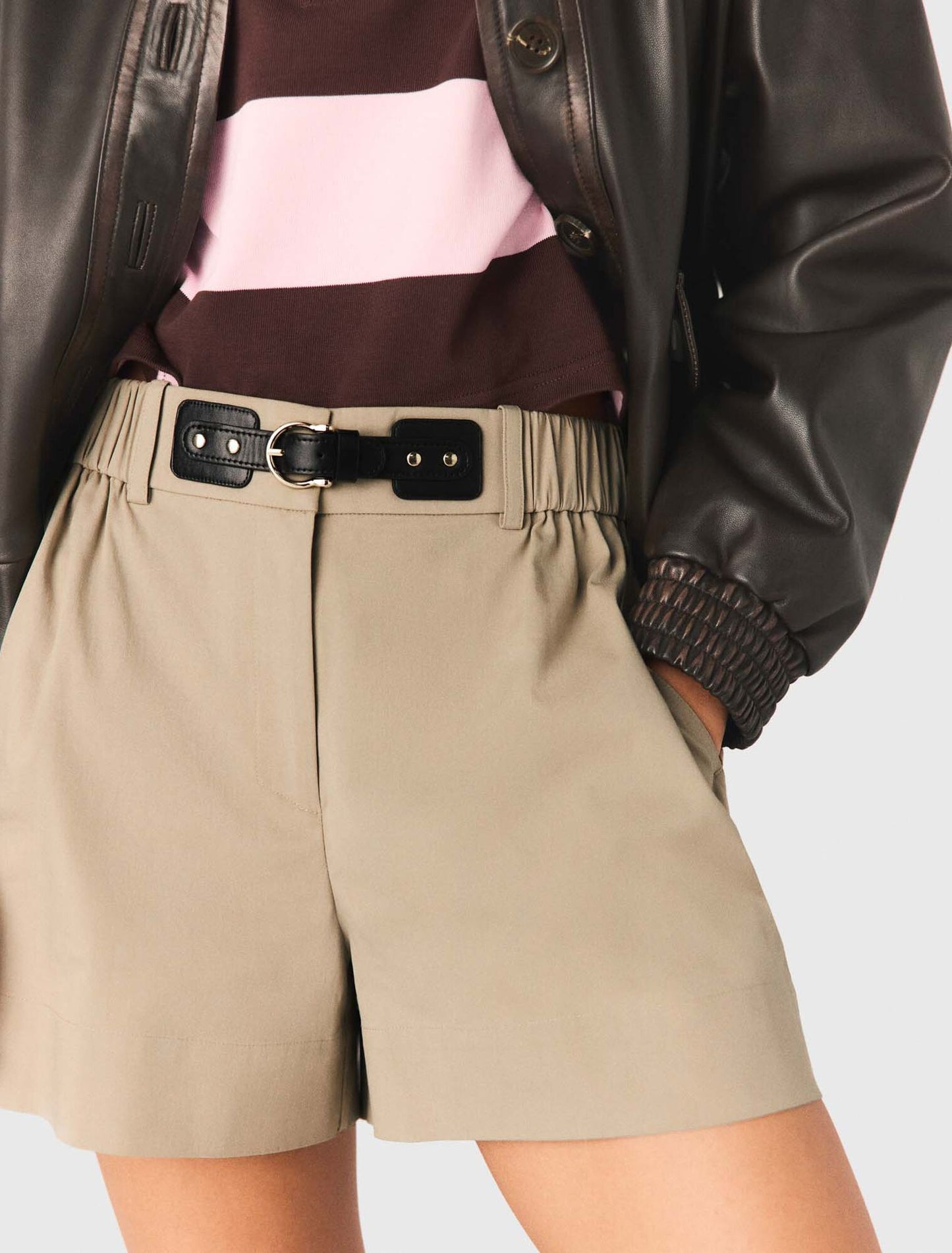 Pantalón corto de algodón