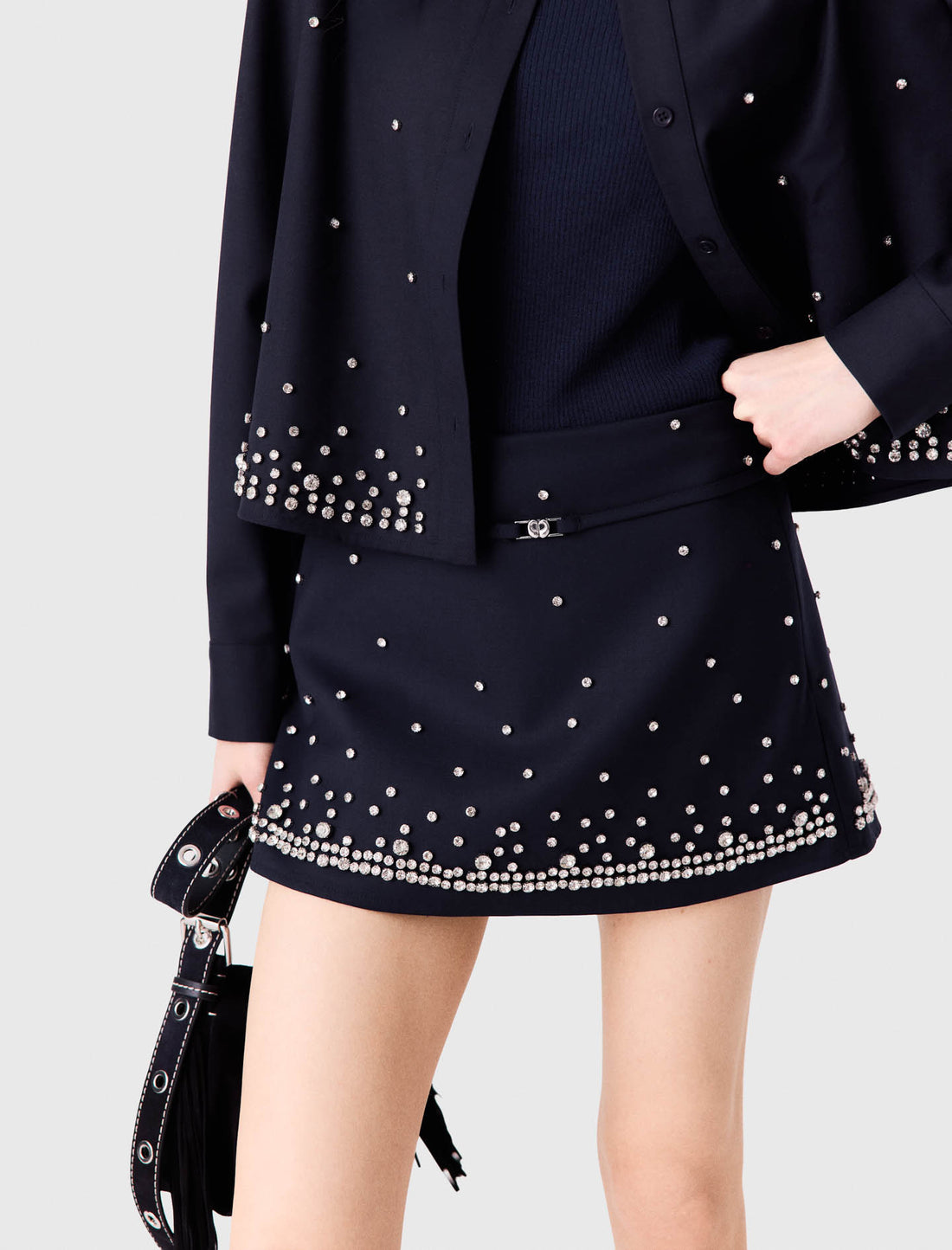 Short trampantojo con strass