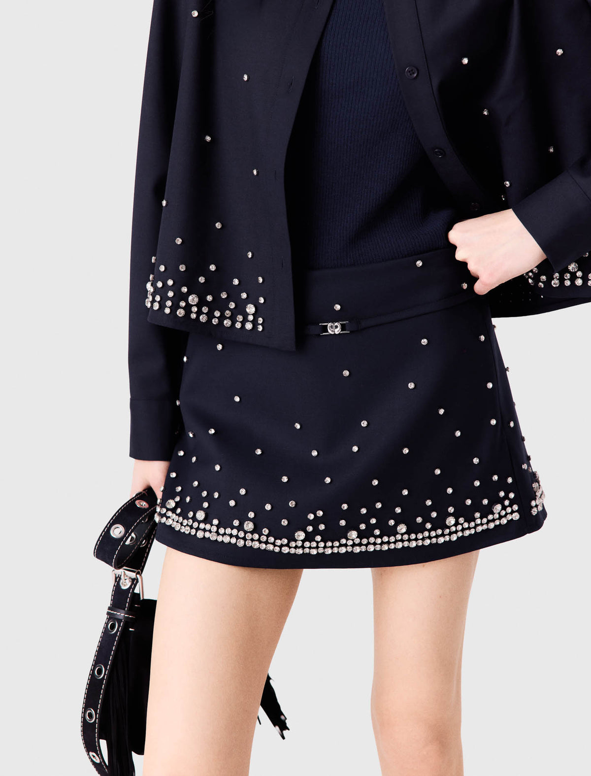 Short trampantojo con strass