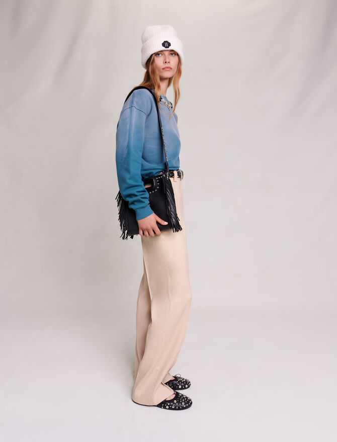 Sudadera bicolor