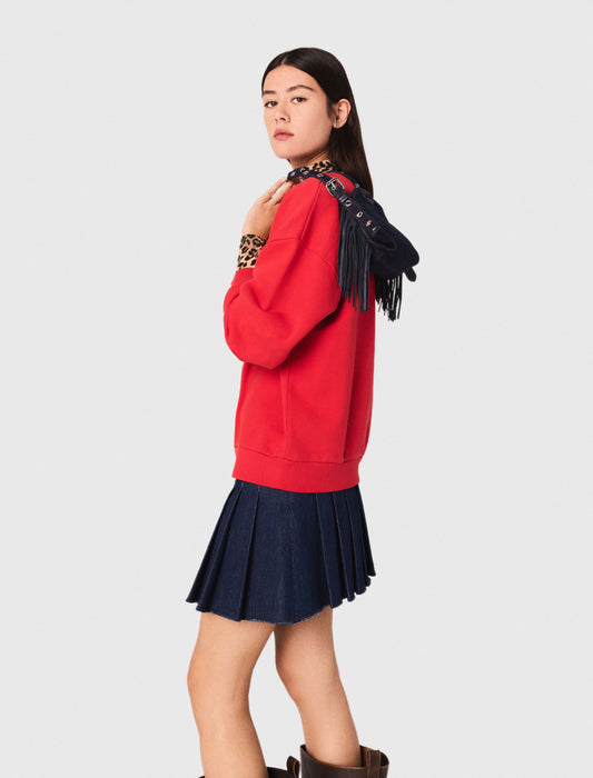 Sudadera con letras PARIS NY