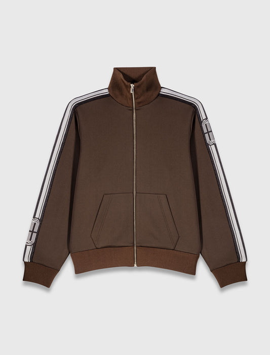 Sudadera con bandas rectas