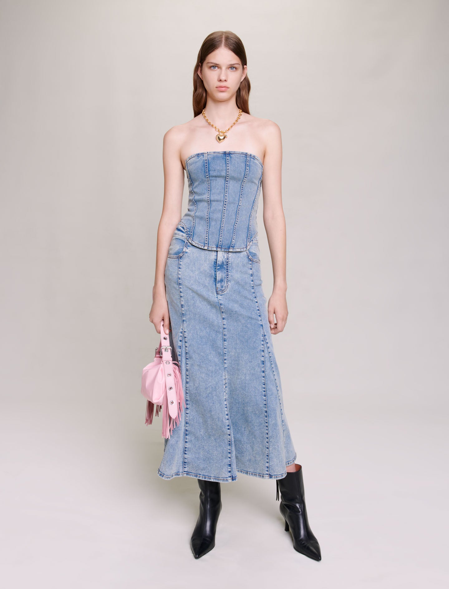 Bustier de denim
