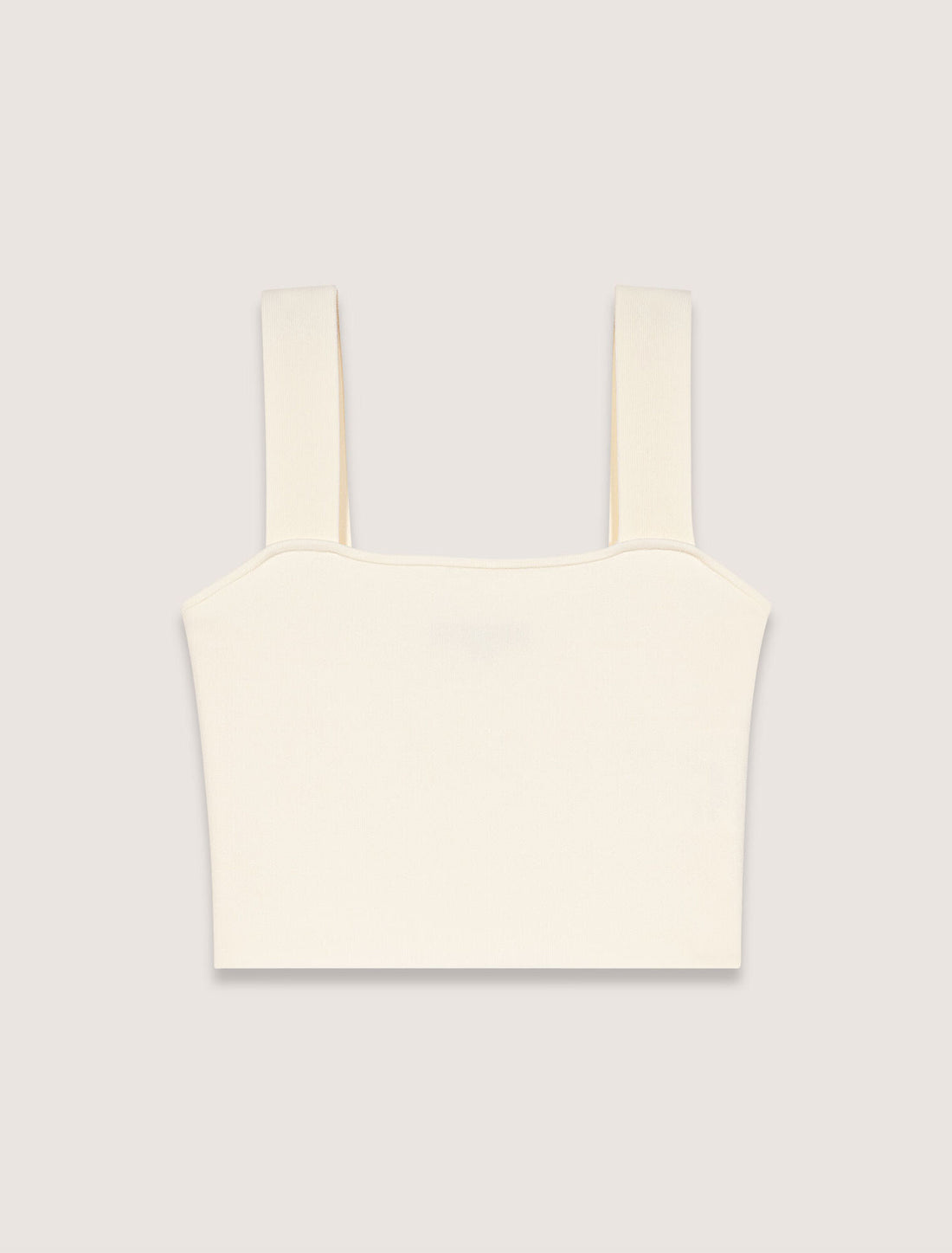 Crop top de punto