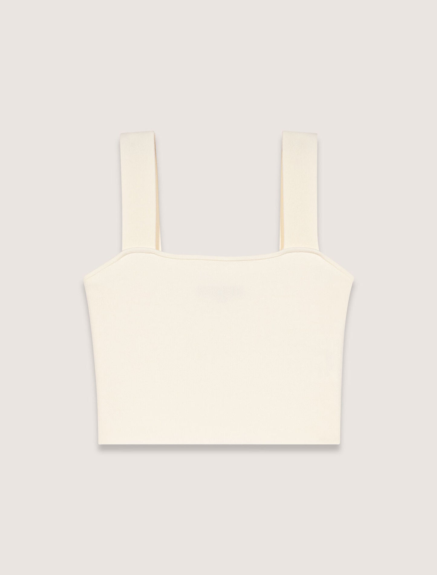 Crop top de punto