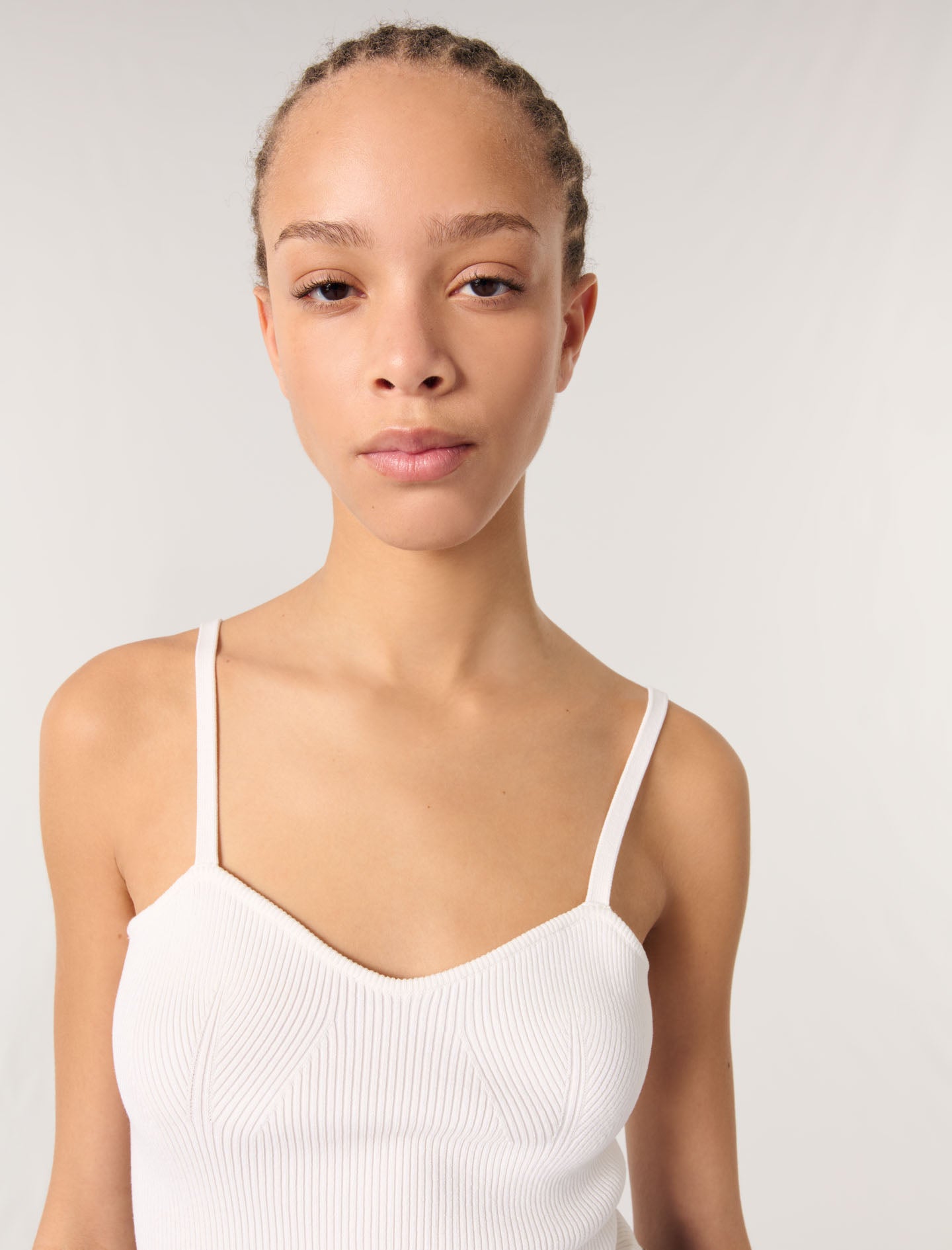 Top de punto de canalé