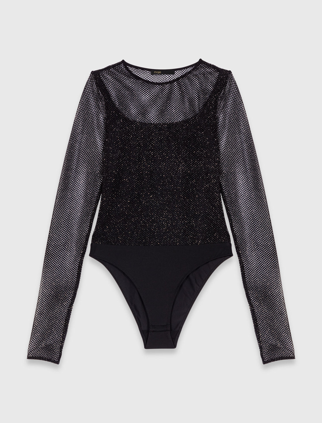 Top de punto con strass