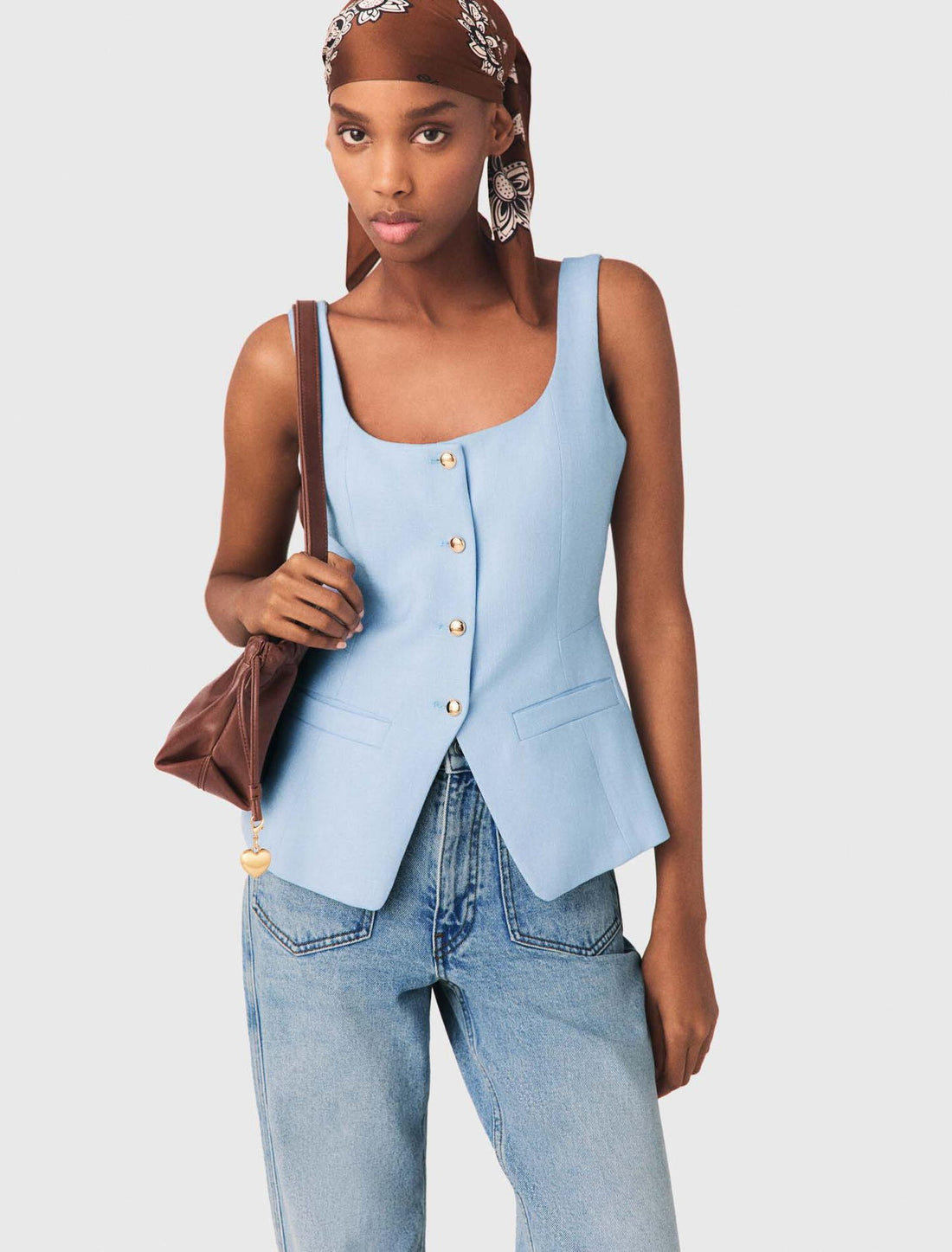 Chaleco sastre largo