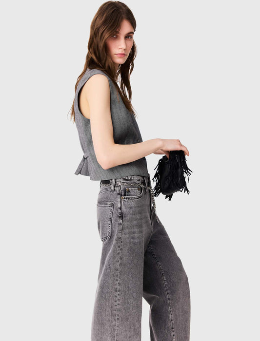 Chaleco sastre con strass