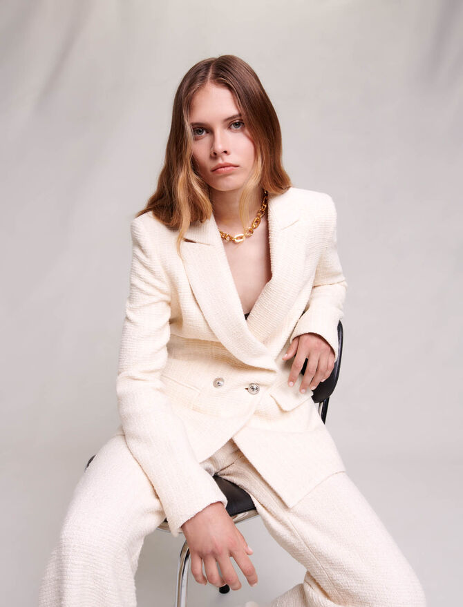 Chaqueta de tweed