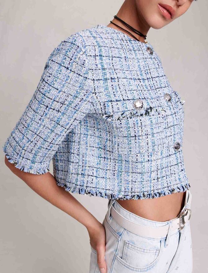 Chaqueta de tweed