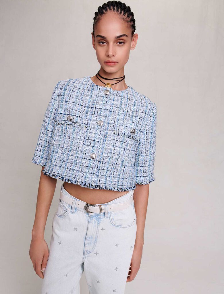 Chaqueta de tweed