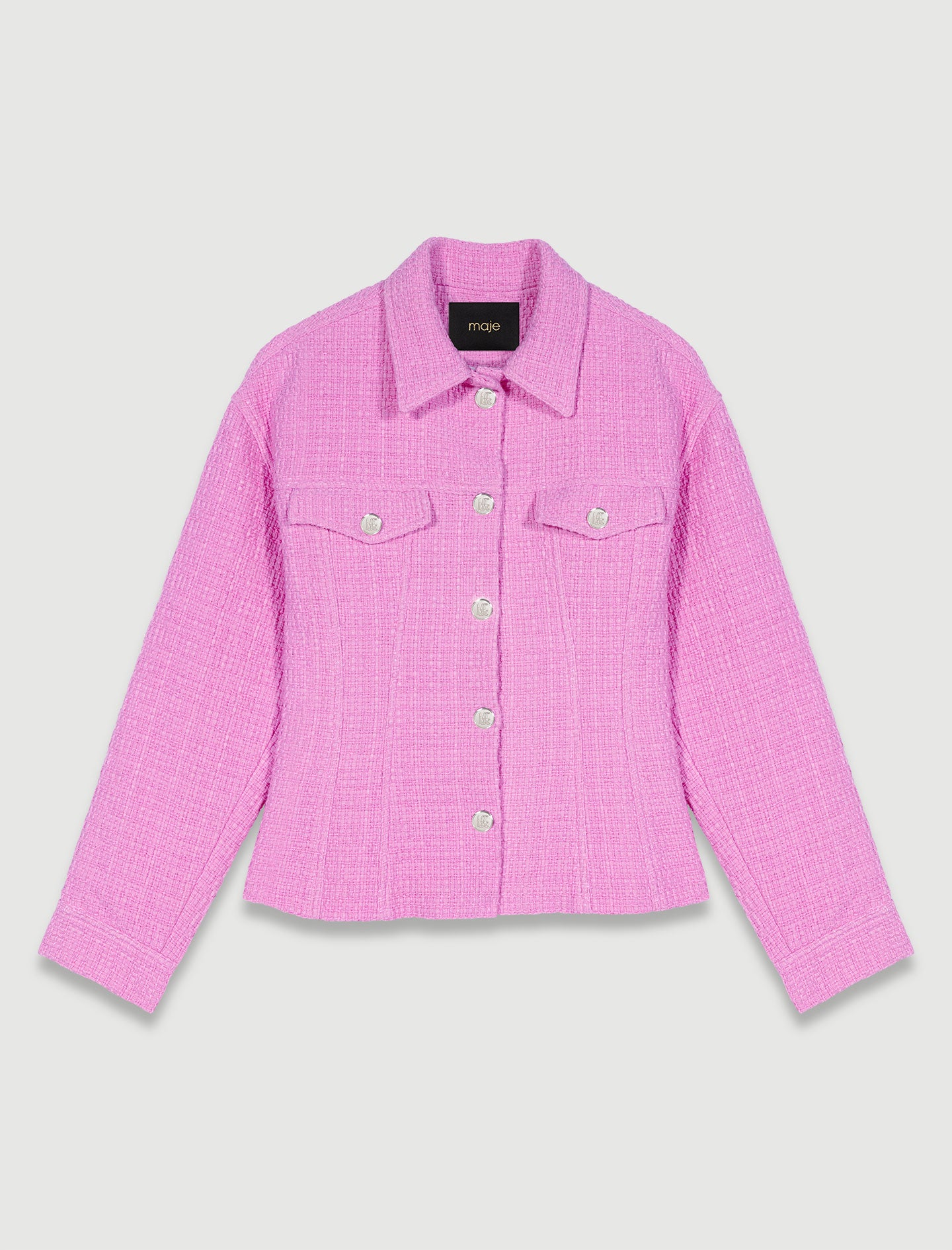 Chaqueta ajustada de tweed