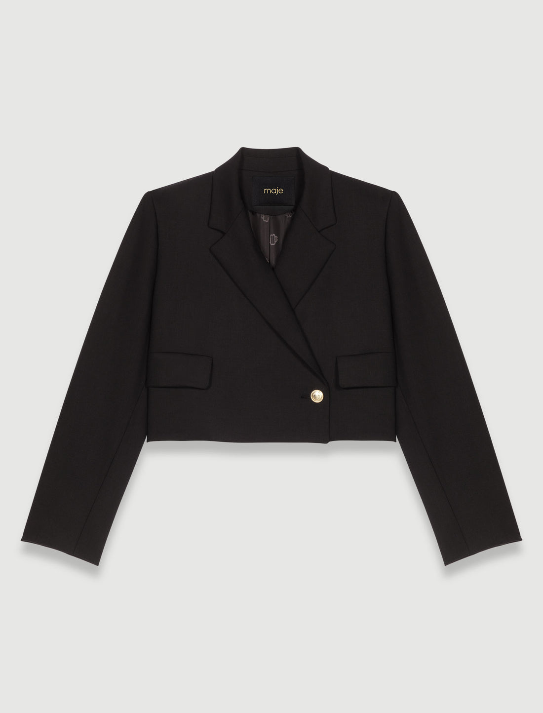 Chaqueta de traje corta