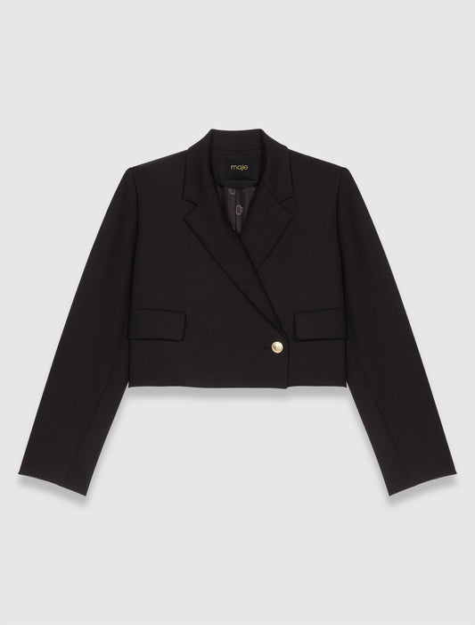 Chaqueta de traje corta