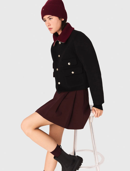 Chaqueta corta reversible