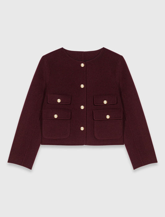 Chaqueta corta reversible