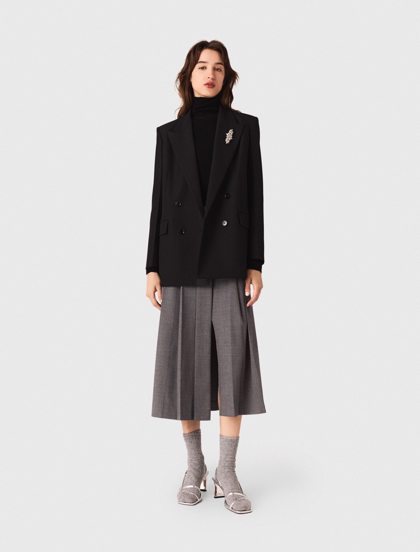 Chaqueta de doble botonadura