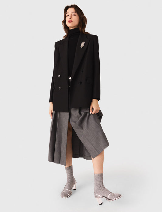 Chaqueta de doble botonadura