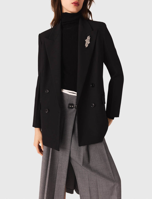 Chaqueta de doble botonadura