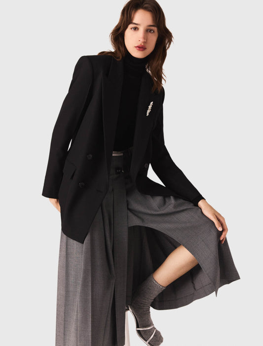 Chaqueta de doble botonadura