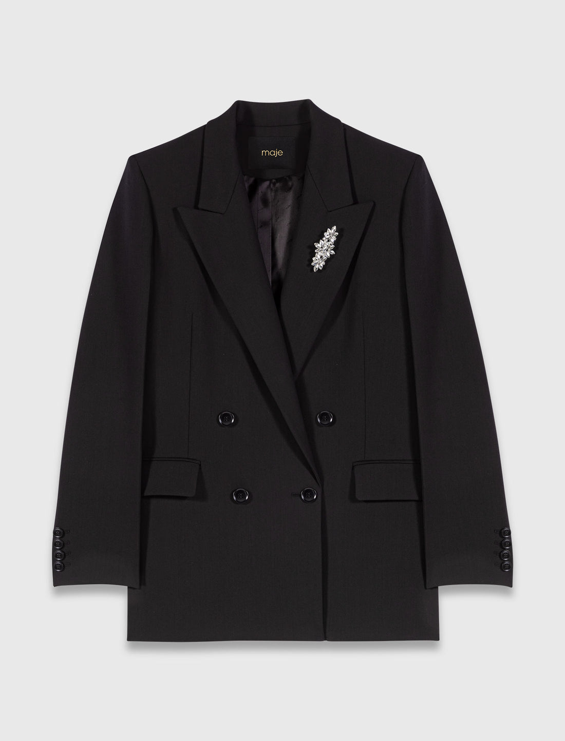 Chaqueta de doble botonadura