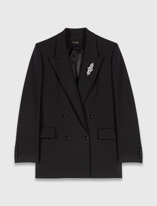 Chaqueta de doble botonadura