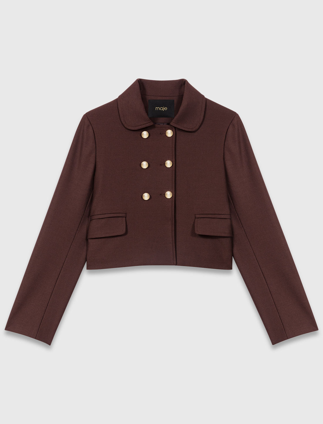 Chaqueta corta de doble botonadura