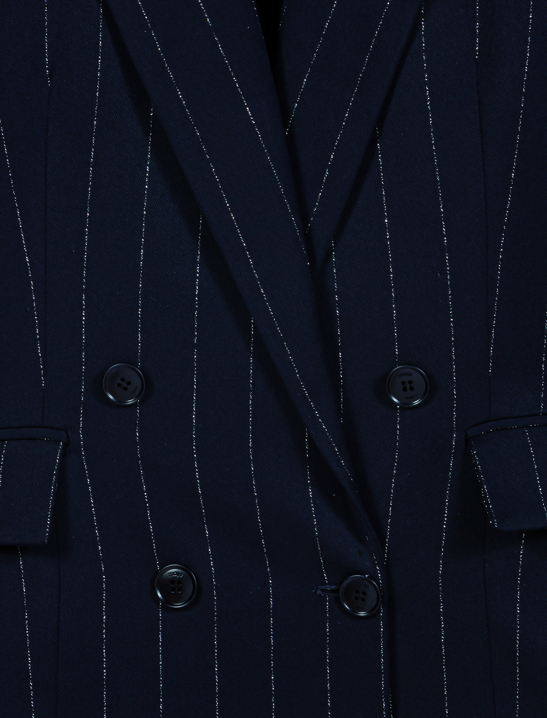 Chaqueta de traje cruzada