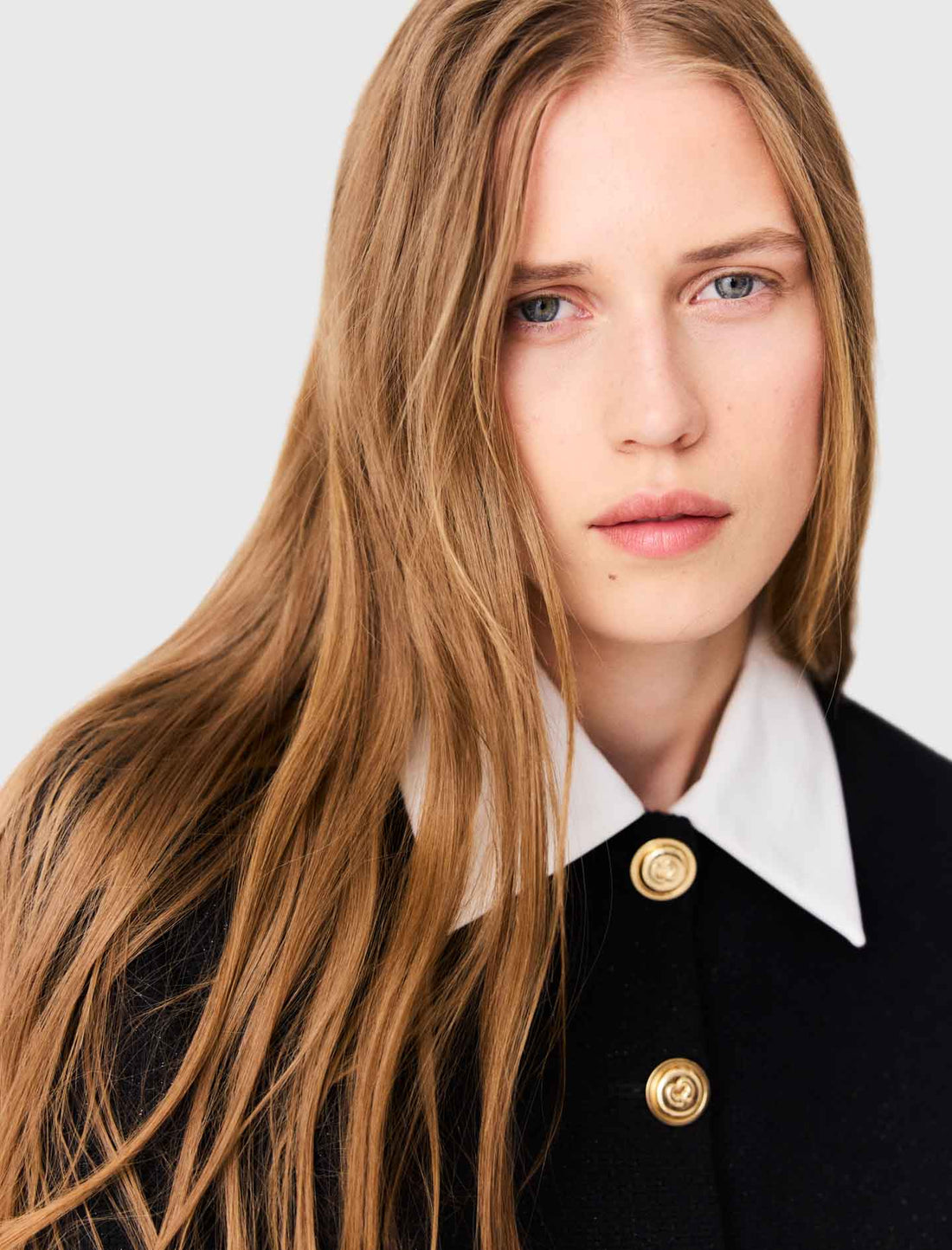 Chaqueta corta de tweed