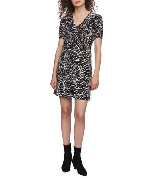 Maje | Vestido  Ripi Negro