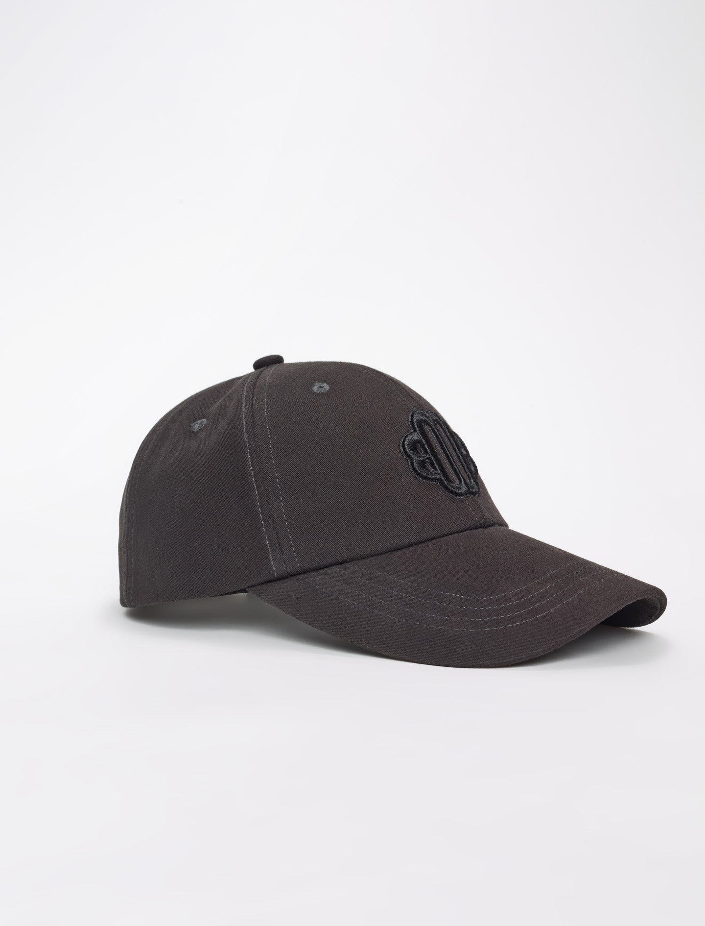 Gorra de algodón con estampado de trébol