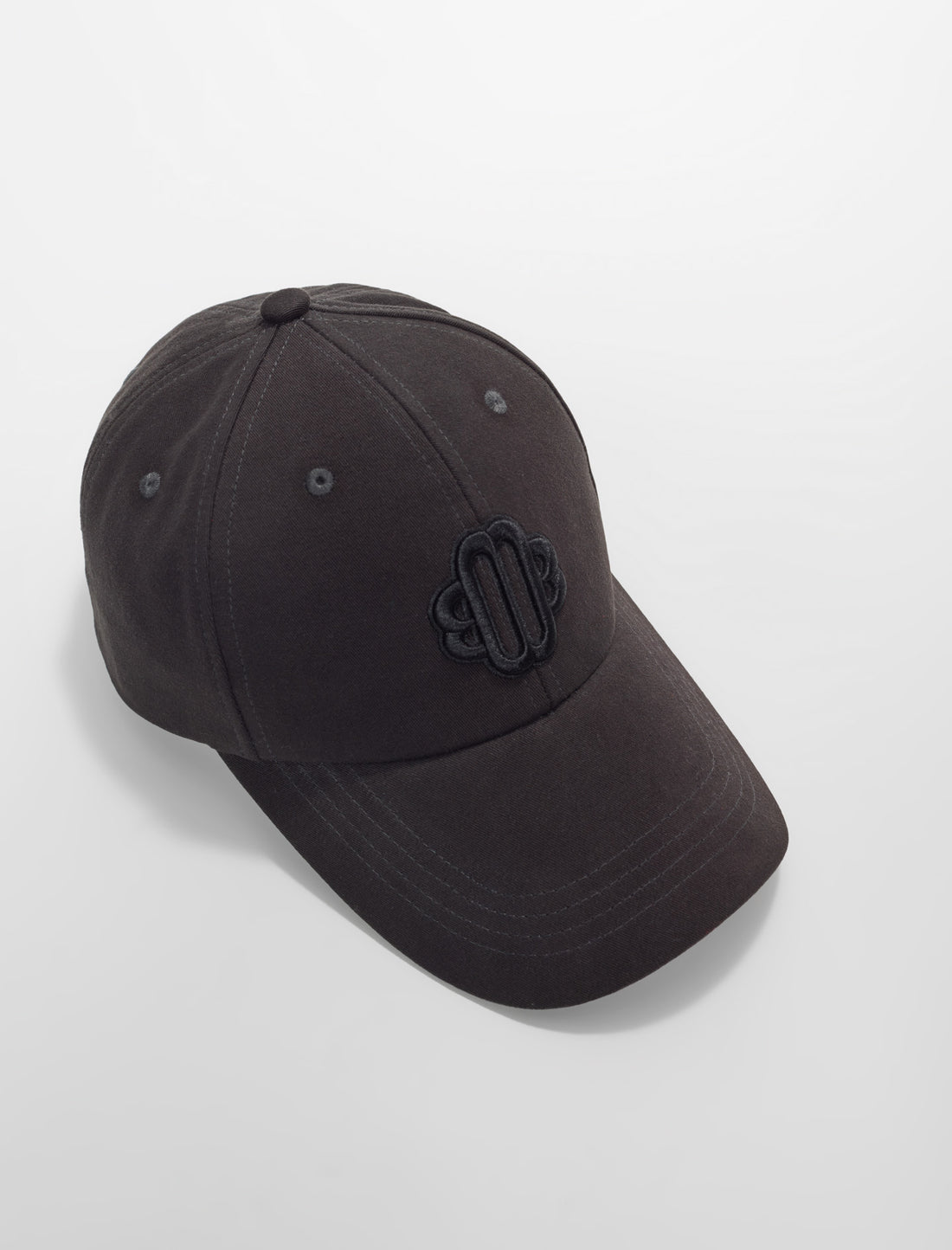 Gorra de algodón con estampado de trébol