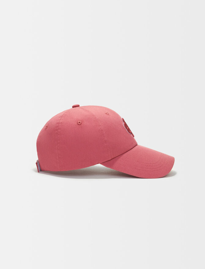 Gorra de algodón con estampado de trébol