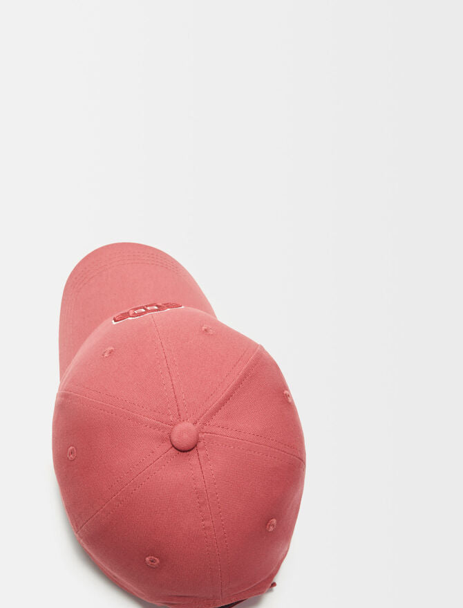 Gorra de algodón con estampado de trébol
