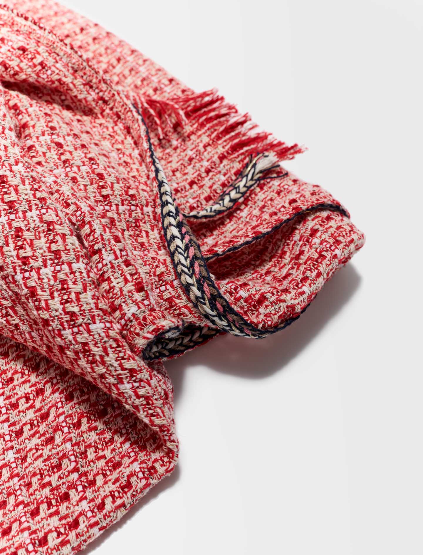 Poncho de cuadros