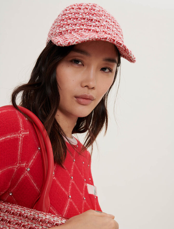 Gorra tipo tweed