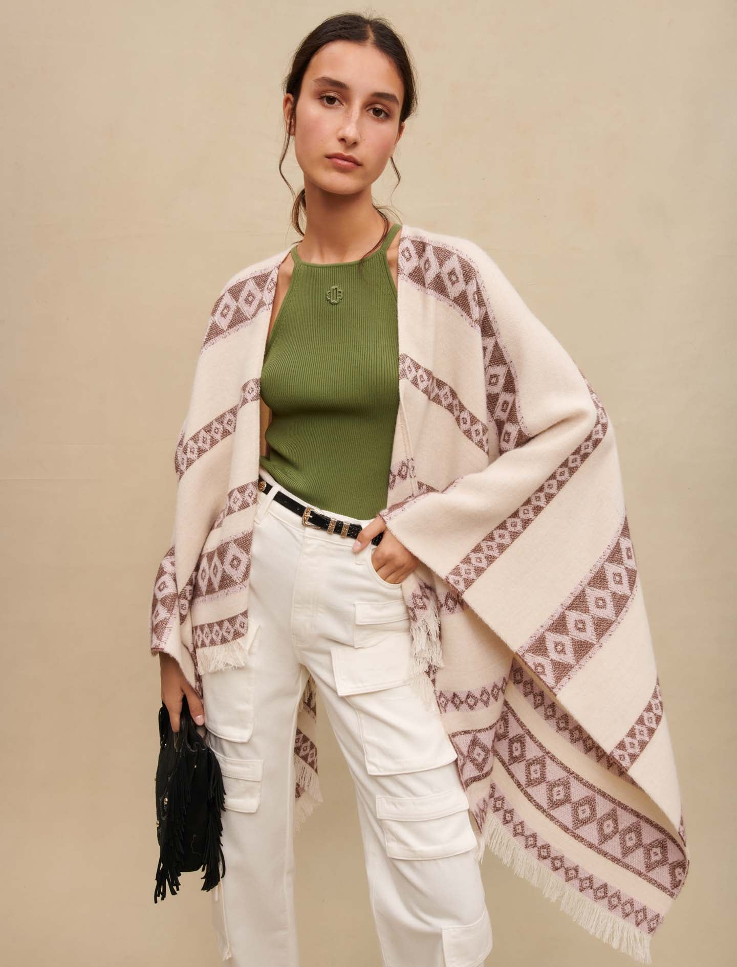 Poncho de Rayas