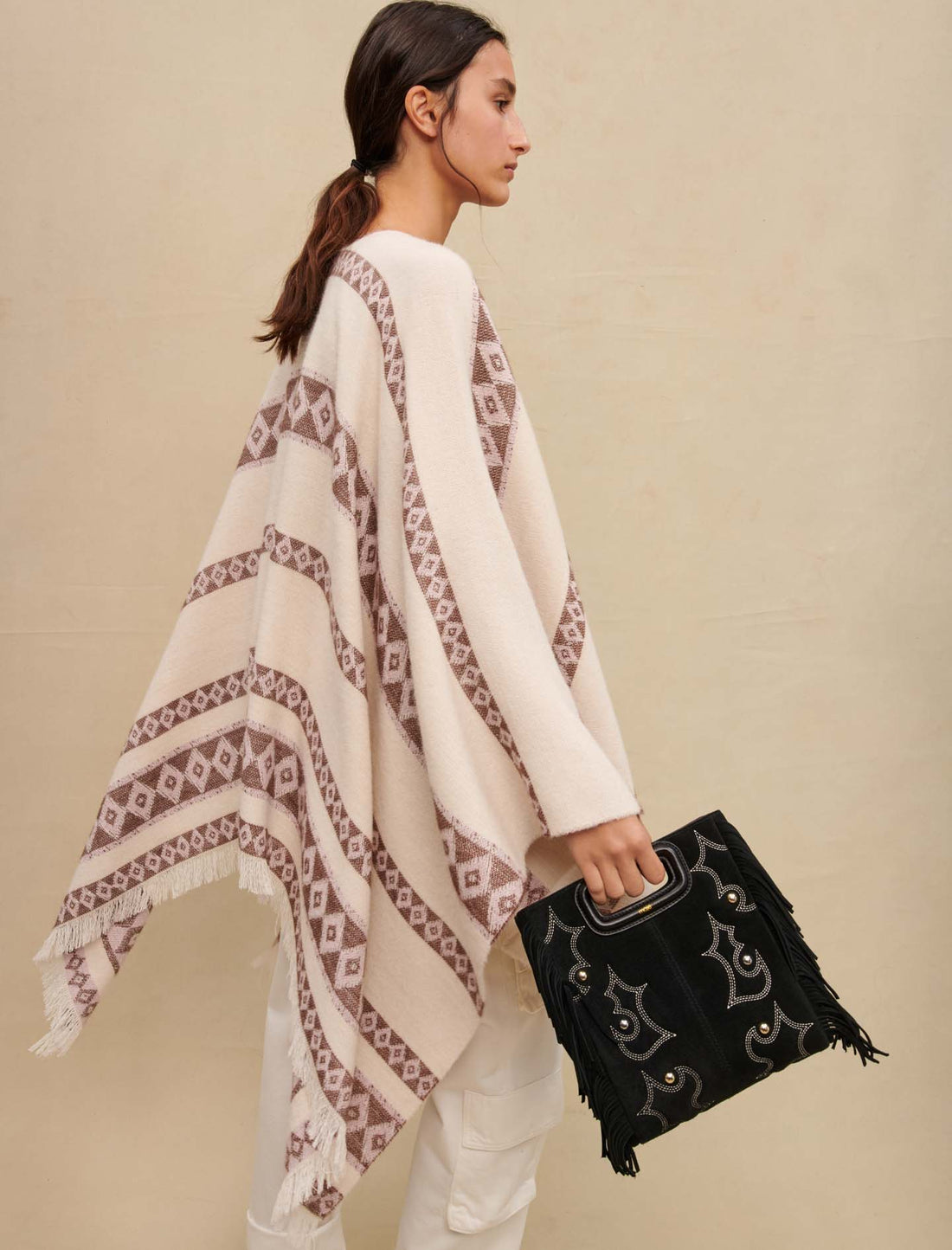 Poncho de Rayas
