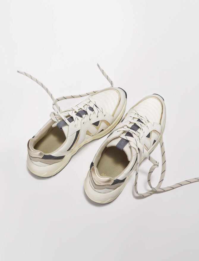 Zapatillas de piel con suela dentada