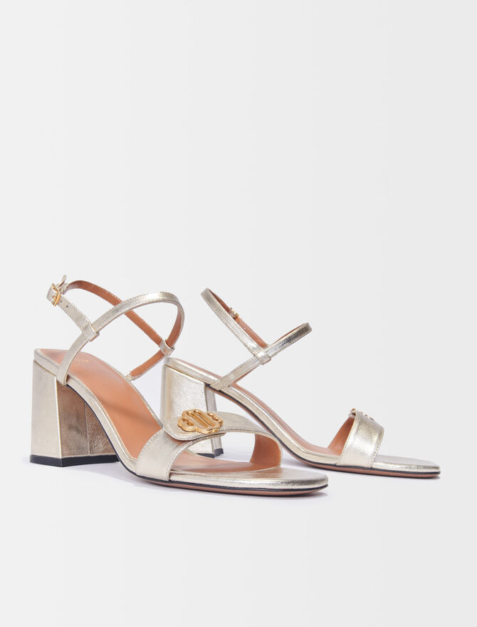 Sandalias con logotipo Clover