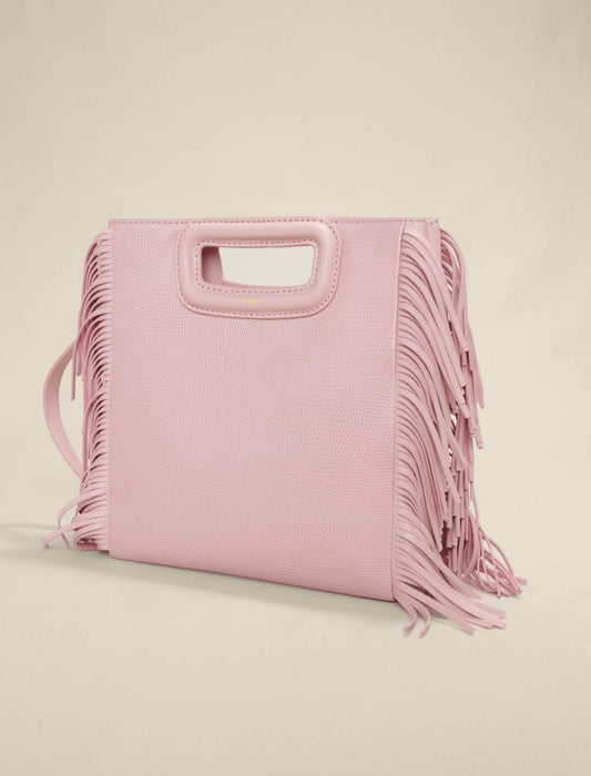 Bolso M piel efecto lagarto