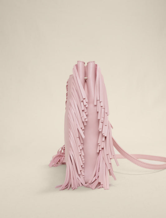 Bolso M piel efecto lagarto