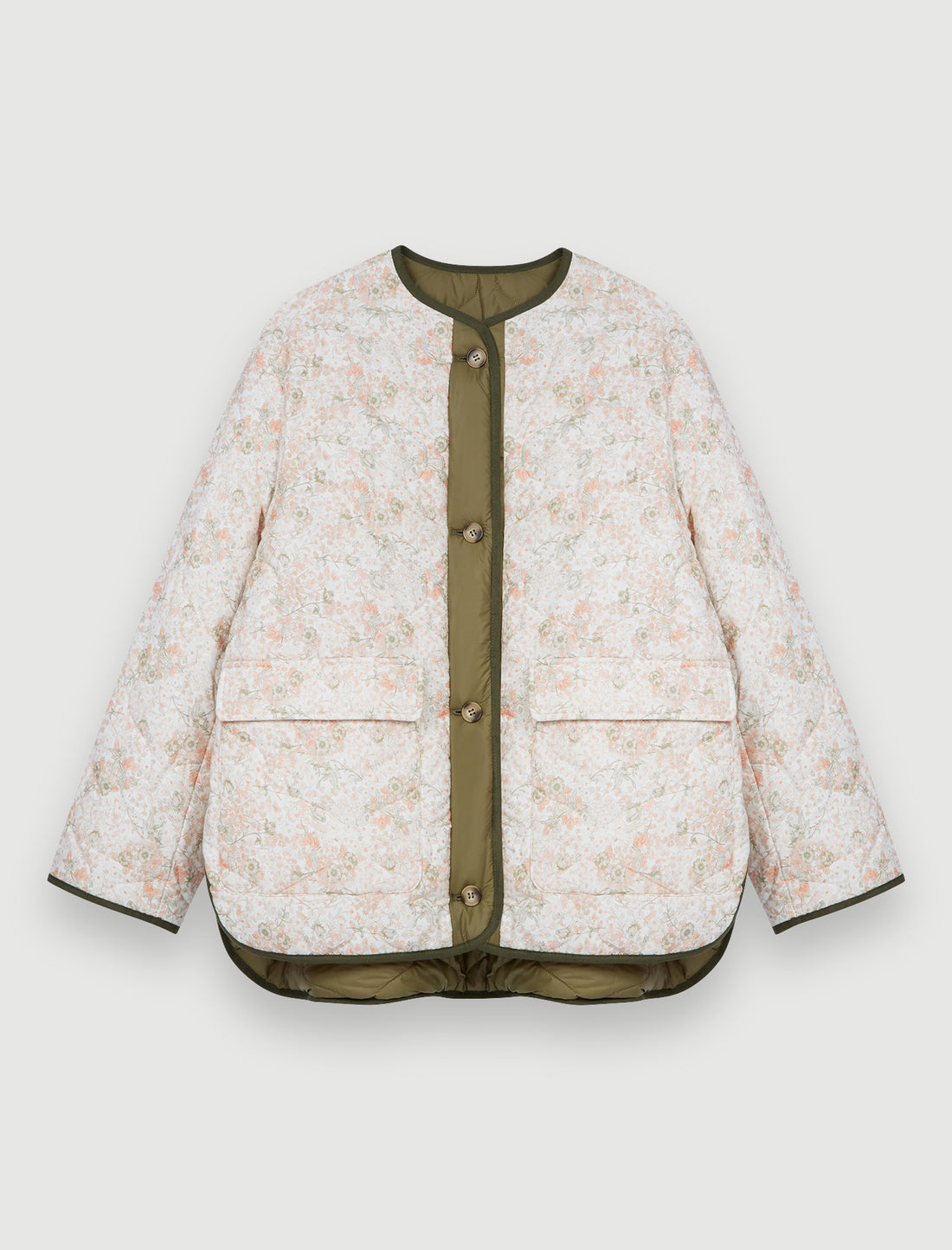 Chamarra oversize reversible