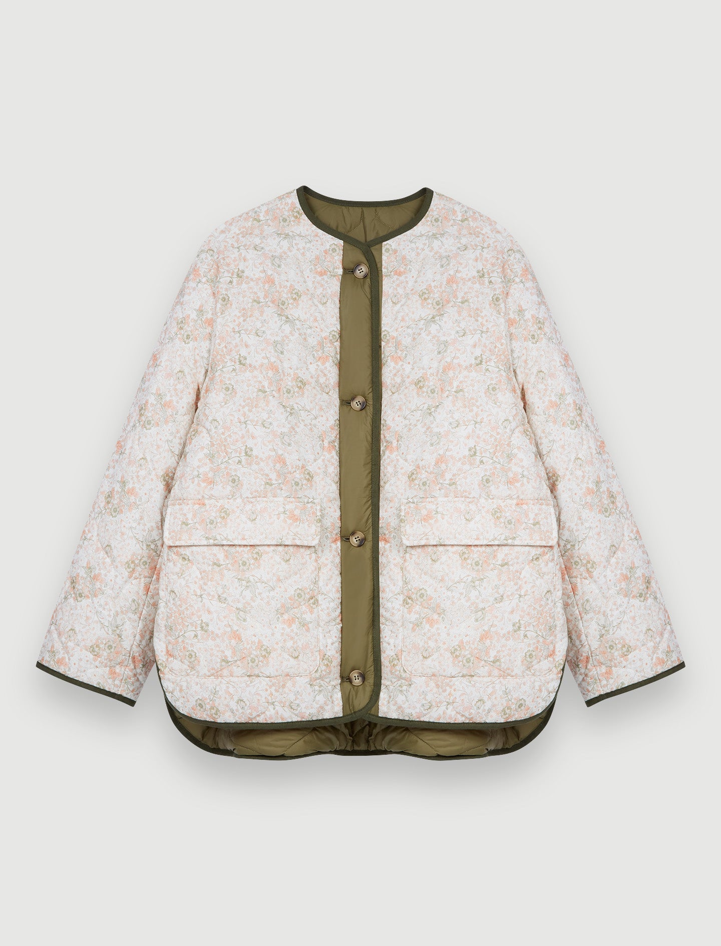Chamarra oversize reversible
